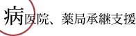 病医院、薬局継承支援